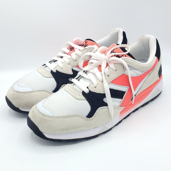 Diadora White Black Red running  mens size 11 main image 7